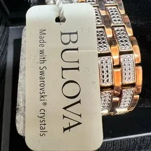 Bulova | Accessories | Gorgeous Rose Gold Watch With  display picture 2